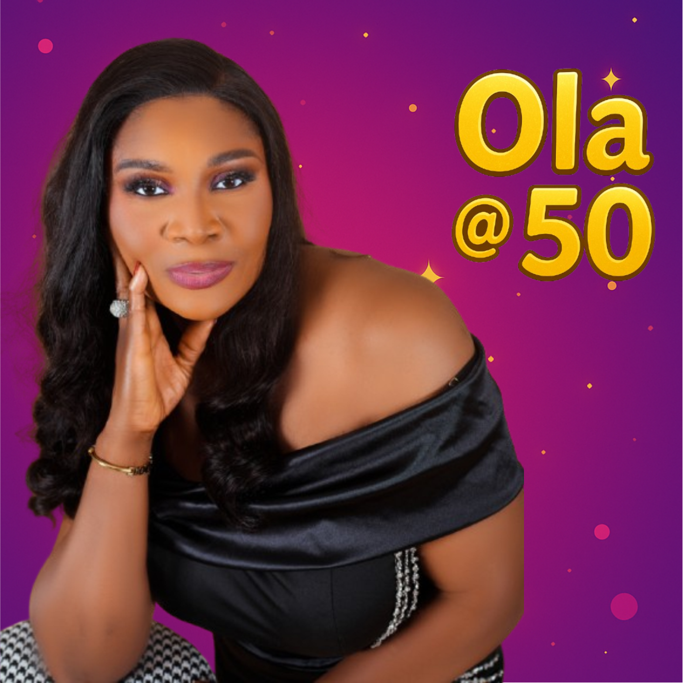 Ola at 50 Cartoon Illustration
